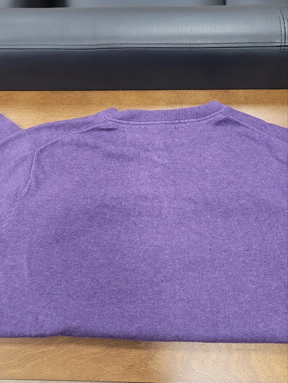 Tommy Hilfiger Sweater Pima Cotton Purple Size Large